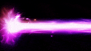 大型能量光柱冲击波