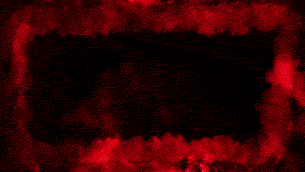 恐怖氛围红色烟雾边框