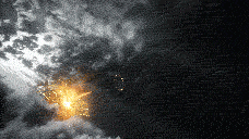 施法大招炸裂能量冲击波