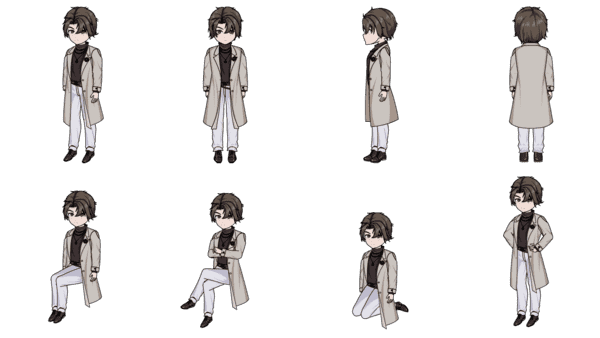 都市男人物含动作4