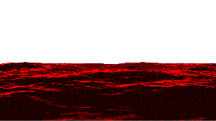 红色血河河流河水流动