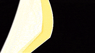 金色刀光快速斩击