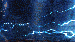 高速移动快速冲刺闪电残影