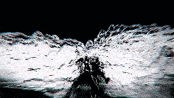 猛烈一拳打出拳风冲击气流