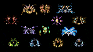 13款后背印记人物背饰