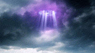 天空上打开传送阵通道时空之门