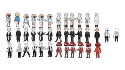 AN都市人物不带万能动作，其它职业1