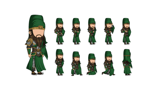 AN格式人物 古装人物108