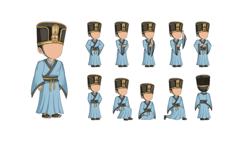 AN格式人物 古装人物122