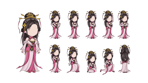 AN格式人物 古装人物124