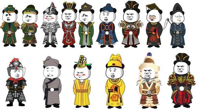 AN格式人物 15个历史人物