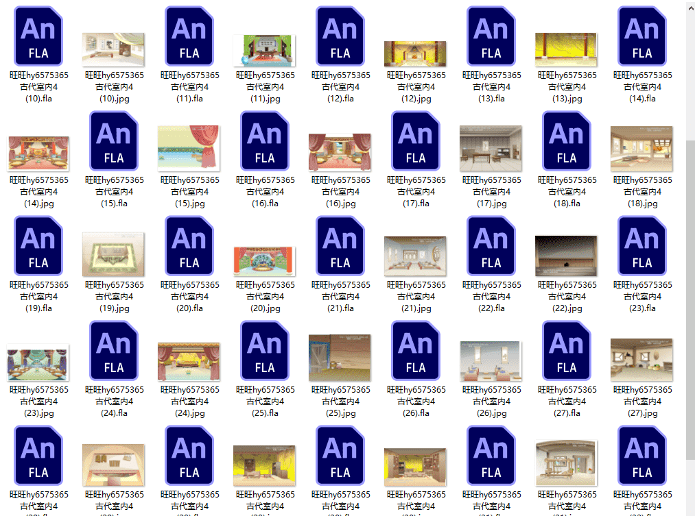 AN格式 古代室内4