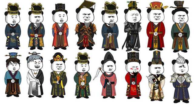 AN格式人物 16个历史人物