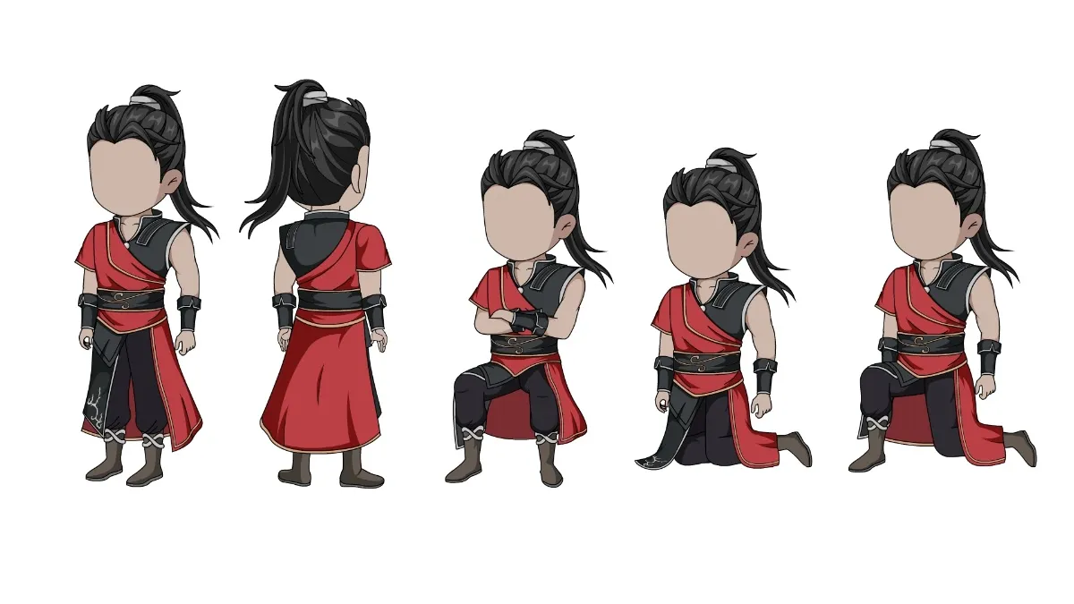 AN格式人物 古装人物78