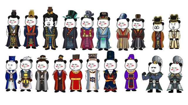 AN格式人物 20个历史人物