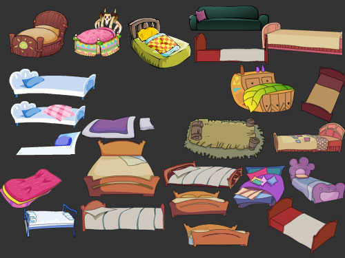 AN格式道具 床上用品