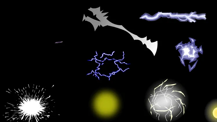 AN特效，【电】雷电合集03