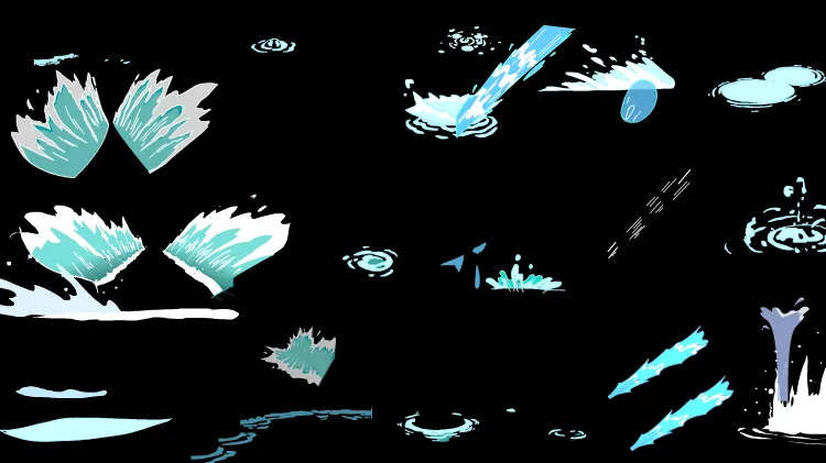 AN特效，【水】常用水波合集2