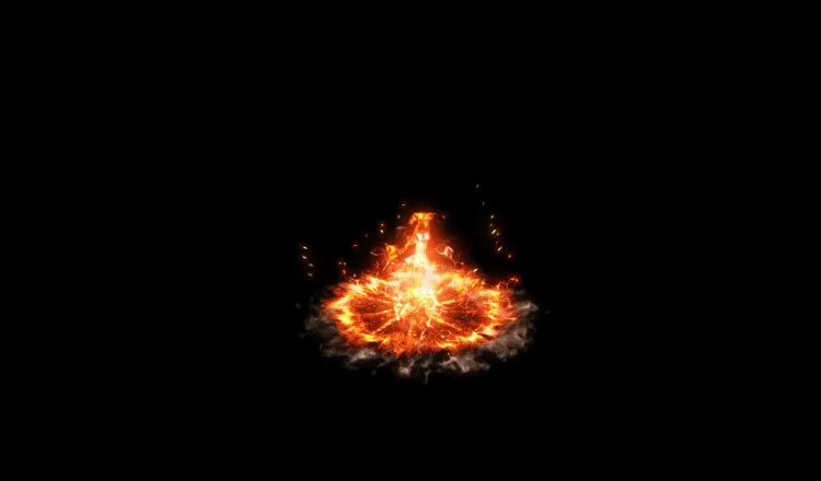 AN攻击特效素材，无敌斩受击