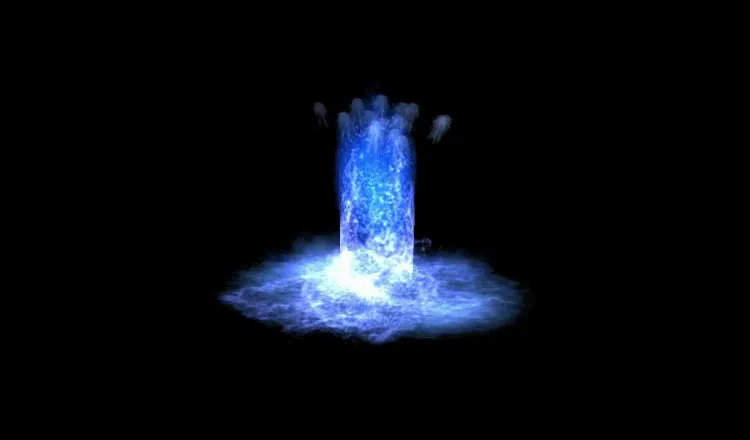 AN攻击特效素材，细水长流