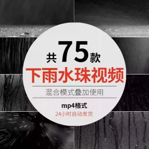 75款下雨水珠视频
