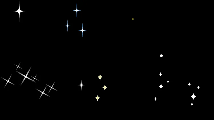 AN特效，星星发光合集2
