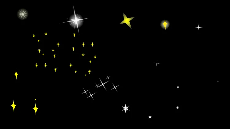 AN特效，星星发光合集