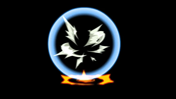 AN蓄力攻击特效，蓝色蓄力追击组合