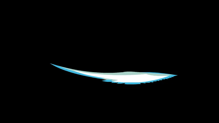 AN蓄力攻击特效，蓝色冲击01