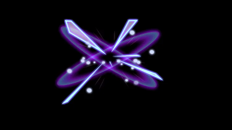 AN蓄力攻击特效，扩散蓄力