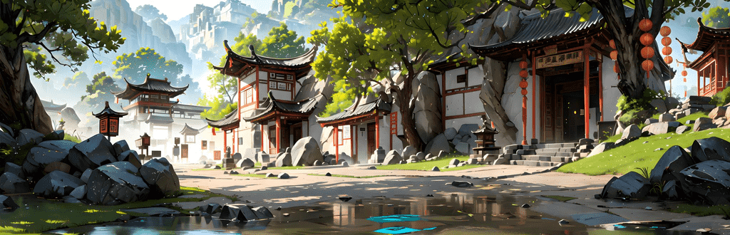 高清场景图片，园林庭院(14)