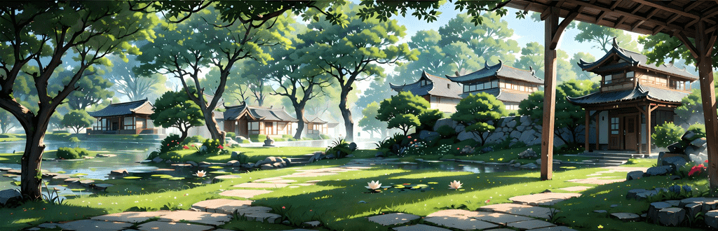 高清场景图片，园林庭院(9)