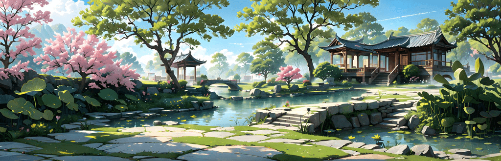 高清场景图片，园林庭院(18)