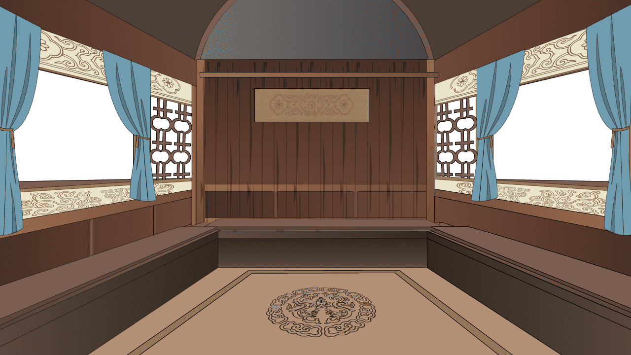 AN格式场景，马车内