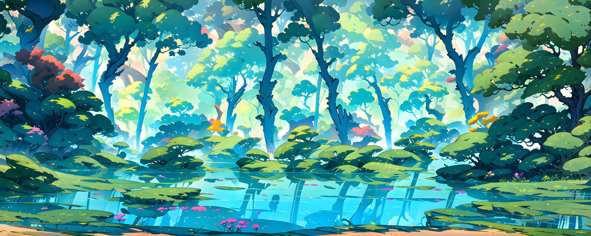 高清场景图片，森林野外(20)