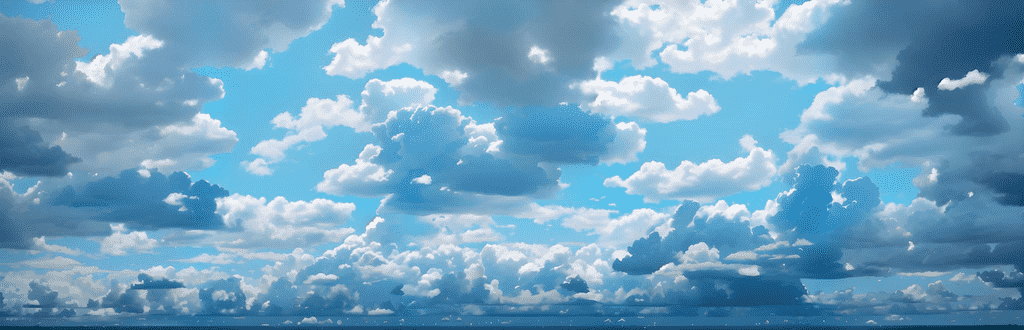 高清场景图片，天空浮云 (9)