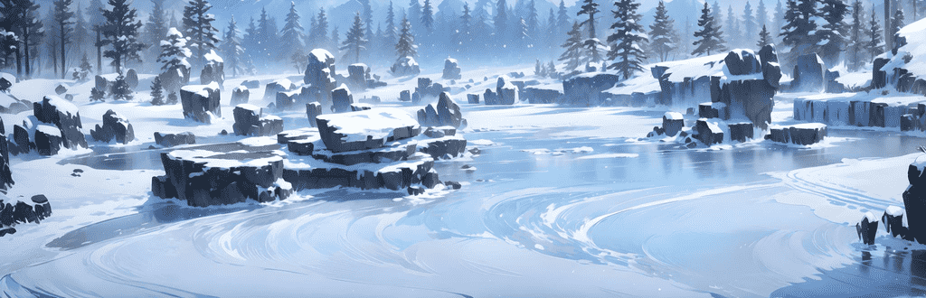 高清场景图片，冰天雪地外景(12)