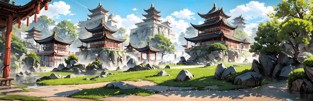 高清场景图片，园林庭院(10)