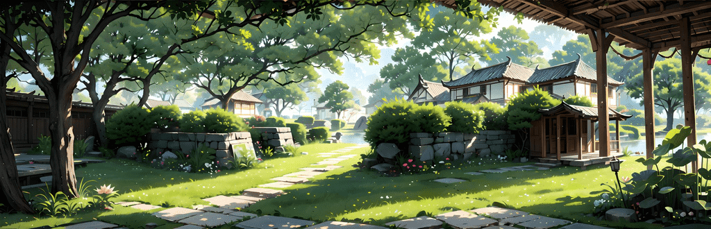 高清场景图片，园林庭院(5)