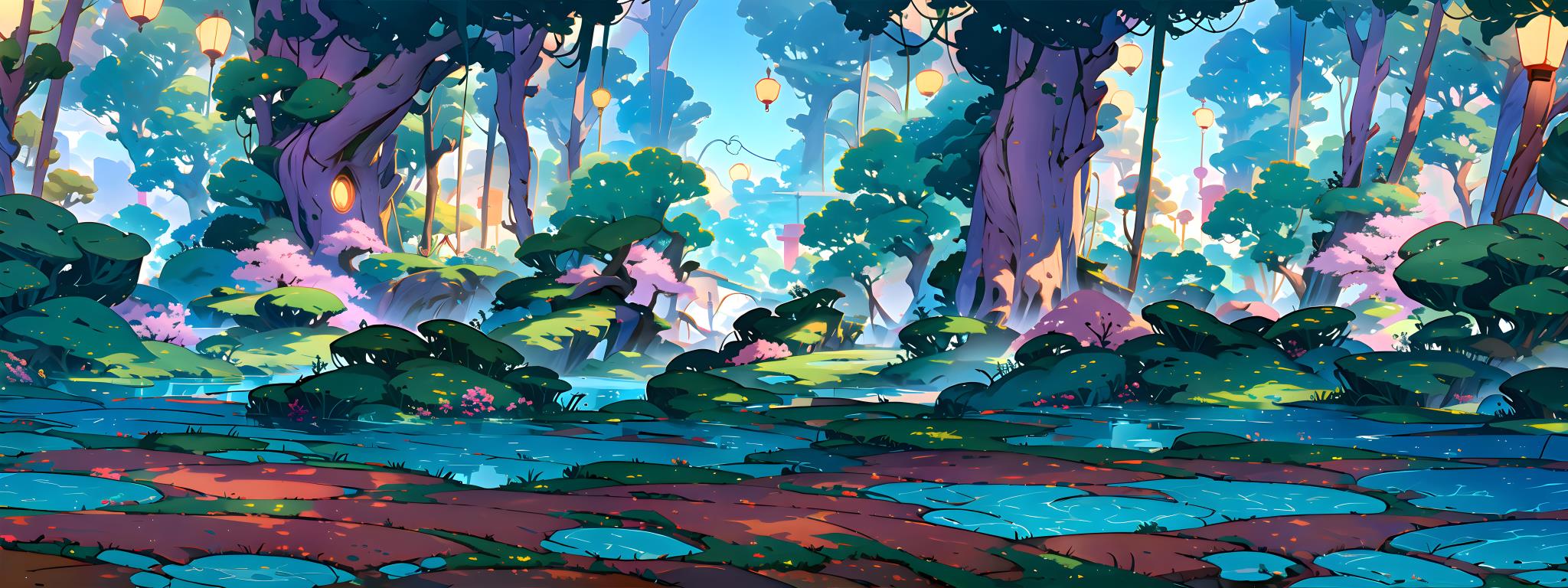 高清场景图片，森林野外(17)