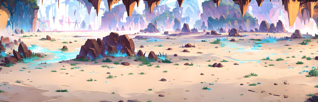 高清场景图片，洞穴古迹