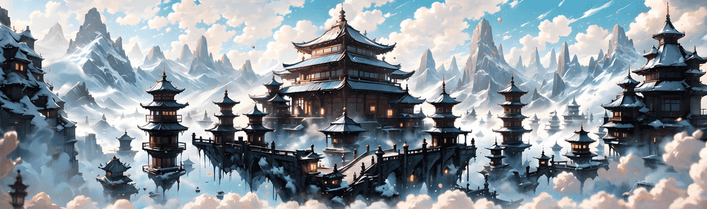 高清场景图片，仙境空岛 (2)