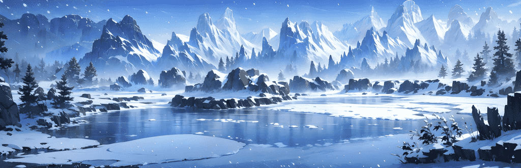 高清场景图片，冰天雪地外景(4)