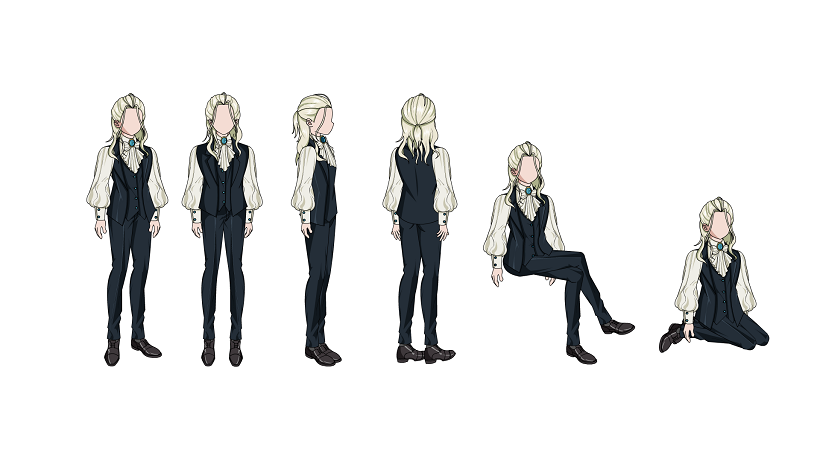 AN都市人物带万能动作 多视角男人物321