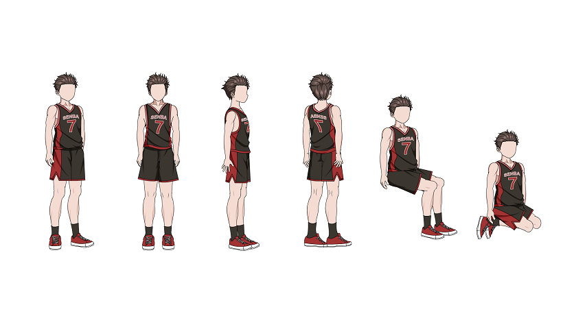 AN都市人物带万能动作 多视角男人物327