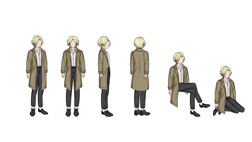 AN都市人物带万能动作 多视角男人物333