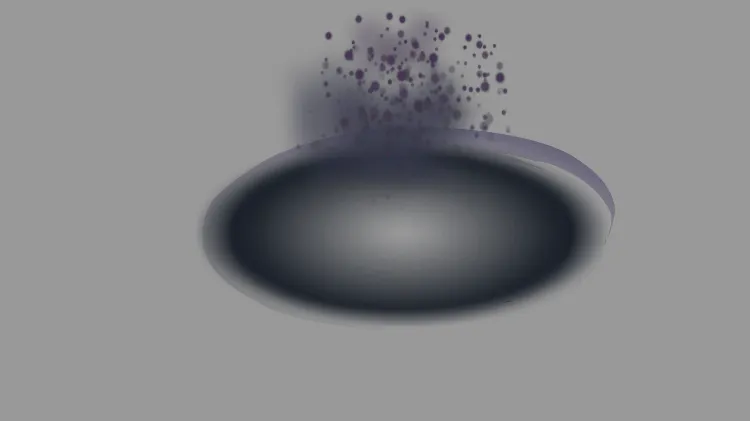 AN特效，黑色空击