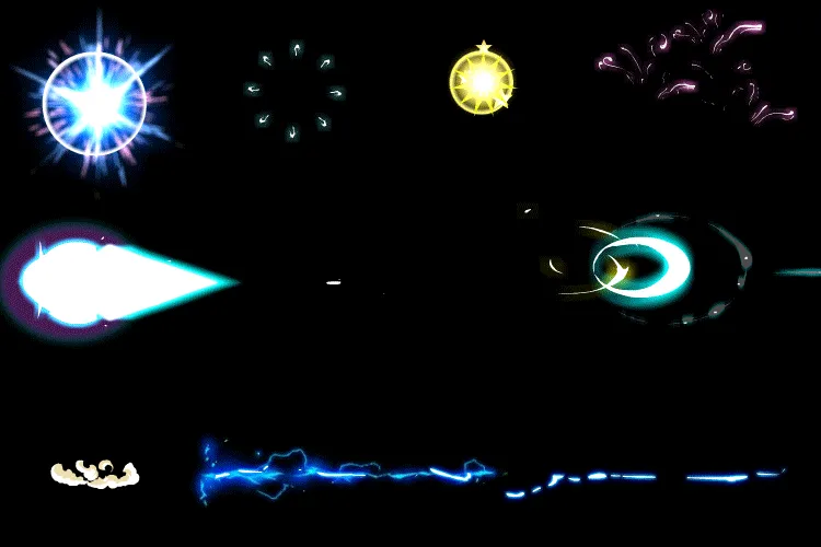 AN特效，技能攻击合集3