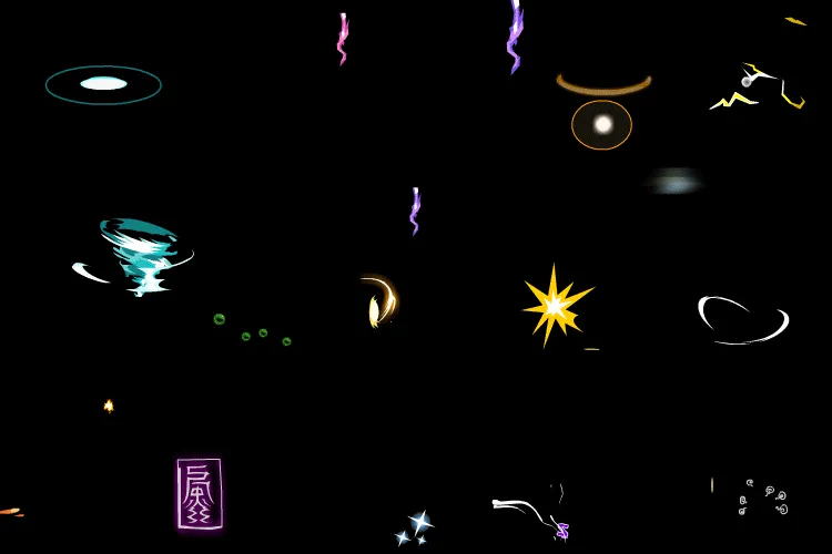 AN特效，技能攻击合集8