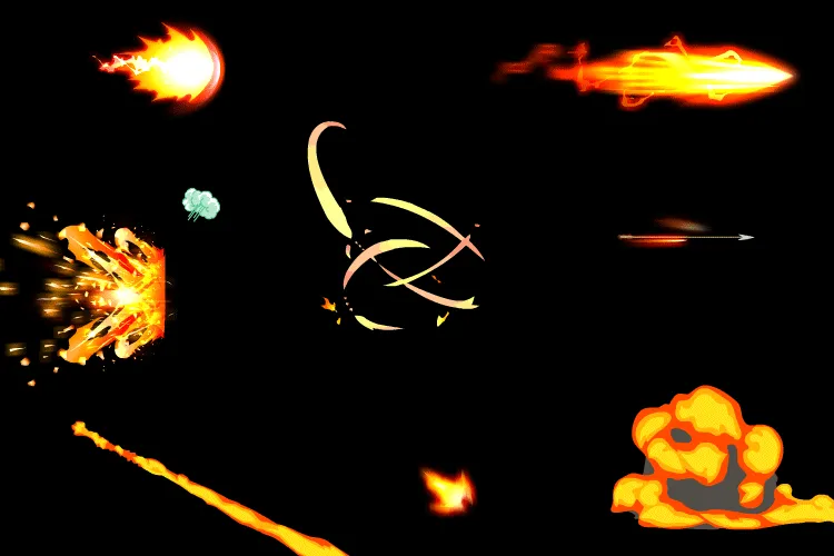 AN特效，技能攻击合集6